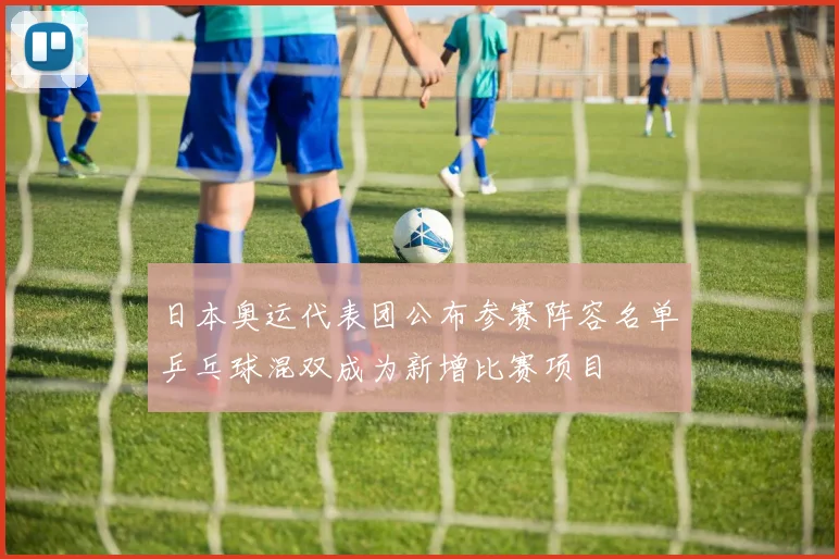 日本奥运代表团公布参赛阵容名单乒乓球混双成为新增比赛项目
